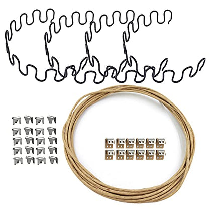 Sofa Upholstery Spring Replacement Kit 20" Length for Funirture Couch Repari Automotive and Others