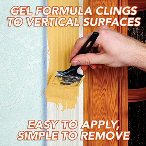 Smart 'n Easy Citrus Paint Remover Discount Bundle - DIY Paint Removal Made Easy - Includes 32oz Citrus Paint & Varnish Remover Gel & 3 Sheets Dumond Laminated Paper