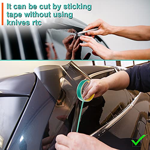 Frienda Vinyl Wrap Cutting Tape for Car Auto Motorcycle, 164 ft - size: 164 ft