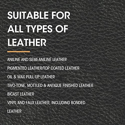 Furniture Clinic Leather Repair Paint, Color and Finish, Beige - color: Beige, size: 500ml / 17oz