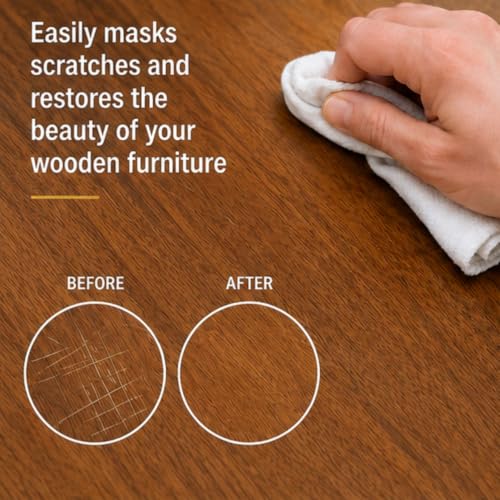 Rustins Scratch Cover Restore & Protect Light Wood 125ml - color: Light