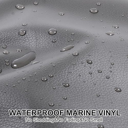 Faux Leather Sheets Soft Leather Fabric Upholstery Faux Leather Material 0.5mm Pleather Marine Vinyl Fabric for Sofa,Car Seat,Furniture Sew,Cover,DIY Project (1.2yard, Gray) - color: Gray, size: 45inchx54inch