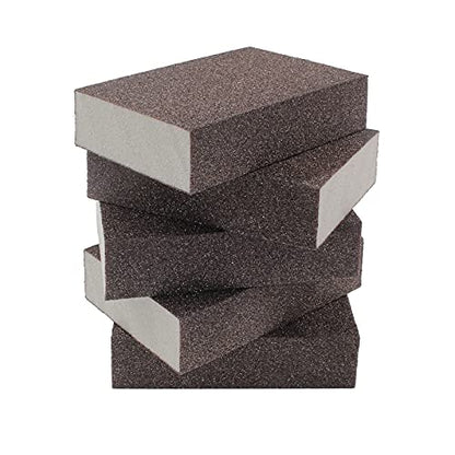 12Pcs 80 Grit Coarse Sanding Block - size: 80 Grit(Coarse)