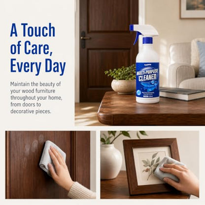 Multi-Surface Wood Cleaner Spray - Kitchen Cabinet Cleaner 500ml