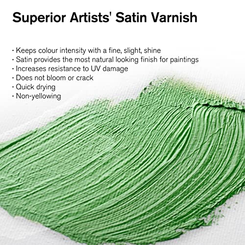 Winsor & Newton Professional Artists' Satin Varnish, 75ml Bottle - color: Satin Varnish, style: 2.5-oz Bottle