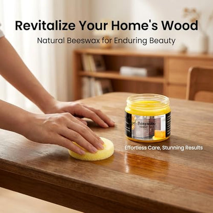 CARGEN Beeswax Furniture Polish - Beeswax Wood Polish and Cleaner - style: 2 Pack