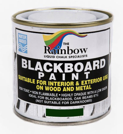 Chalkboard Blackboard Paint - Matte Finish [Green] - (8.5oz Cover 32 sf) - color: Green, style: 8.5oz Metal Can