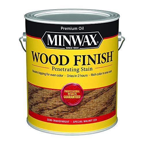 Minwax Wood Finish, Special Walnut, 1 Gallon - color: Special Walnut, size: 1 Gallon