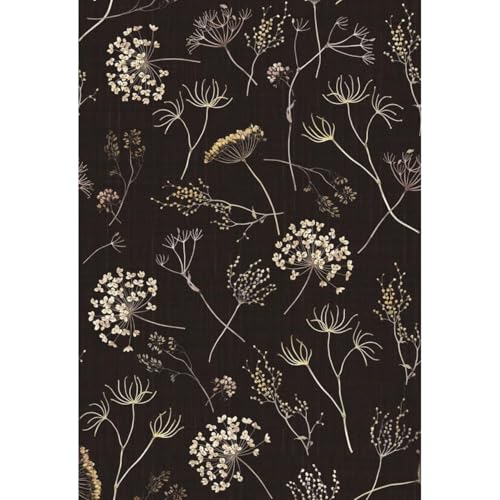 Main Street Peel and Stick Wallpaper Sheets, Queen Anne's Lace, 12-Pack - style: Queen Anne's Lace Design GCF