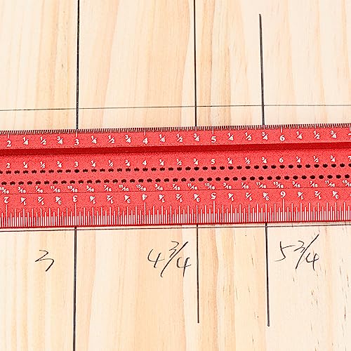 Precision Woodworking T Square 24inch, Reference Square for Layout & Setup - style: 24 inch