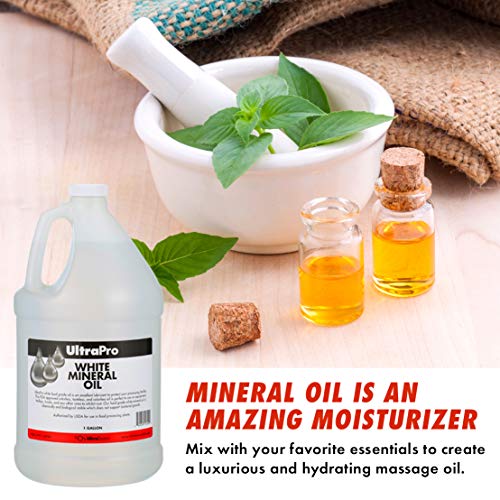 UltraPro Food Grade Mineral Oil, 1 Gallon, NSF Approved White Mineral Oil - size: 128 Fl Oz