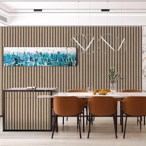 Brown Wood Slat Peel and Stick Wallpaper - 17.5"x200" Textured Faux Wood Self-Adhesive, Waterproof Removable Wall Panel for Bedroom, Kitchen, Accent Wall - Easy Install - color: Dark Brown, size: 17.5" x 200"