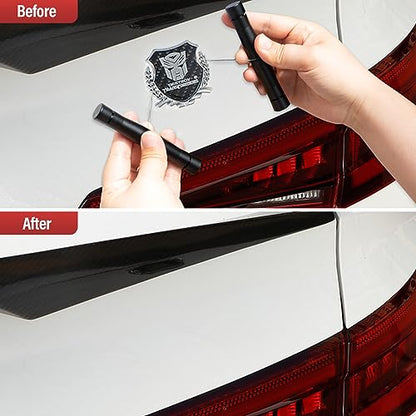 Gomake Emblem Removal Tool Vinyl Wraps Car Surface Logo PlateLine Remover Tool for Car Wrapping Film Installation with 3PCS Replacement PE Cables-Red - color: Black
