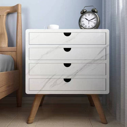 YENHOME 30"X200" White Marble Contact Paper for Countertops Waterproof Self Adhesive Marble Peel and Stick Wallpaper Peel and Stick Countertops for Kitchen Bathroom Cabinet Vinyl Counter Cover Glossy - size: 30" x 200"