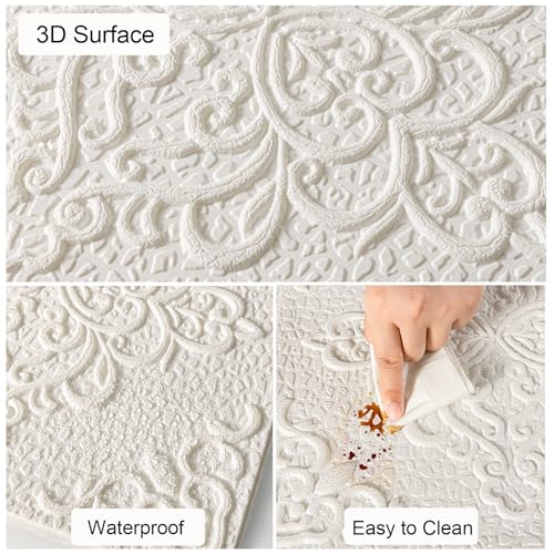 Peel and Stick Ceiling Tiles, Ceiling Tiles Foam 16 Pcs 3D Wall Panels - color: Symmetra, size: 16pcs