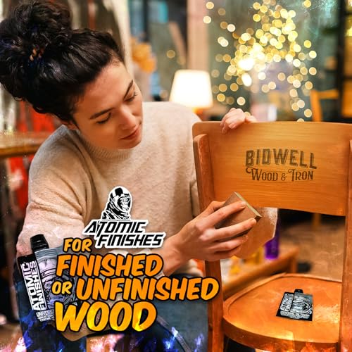 Atomic Finishes Classic Oil Finish – 1.5 oz | Premium Food-Safe Wood Oil - size: 1.5 Ounce