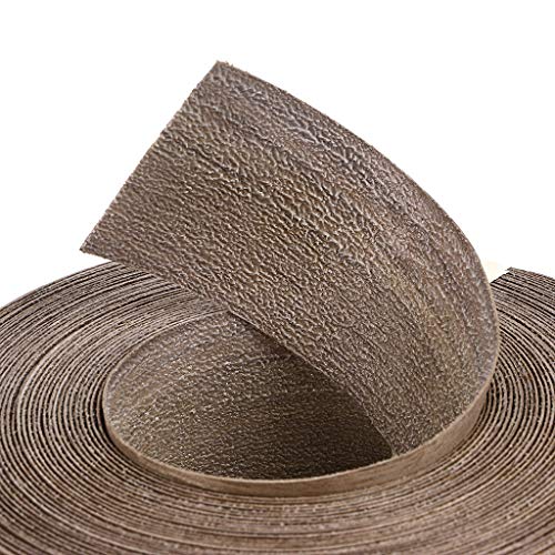 Skelang Walnut Wood Veneer Edge Banding Preglued Iron-on with Hot Melt Adhesive Edgebanding Flexible Wood Tape (2" x 50') - size: 2" x 50'