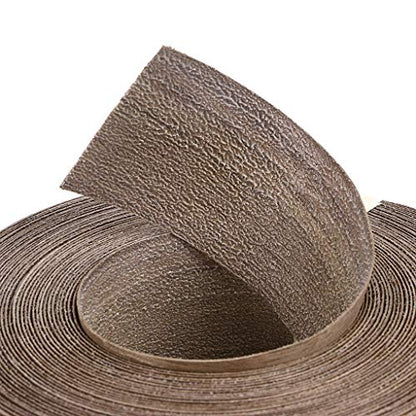Skelang Walnut Wood Veneer Edge Banding Preglued Iron-on with Hot Melt Adhesive Edgebanding Flexible Wood Tape (2" x 50') - size: 2" x 50'