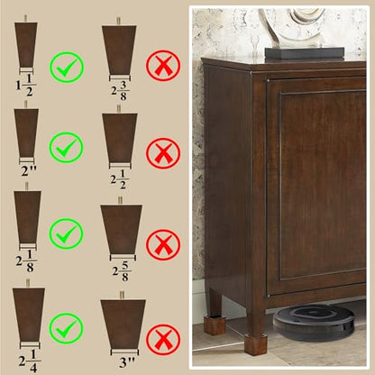 Wood Bed Risers (2 inch Square) - size: 2 inch Square