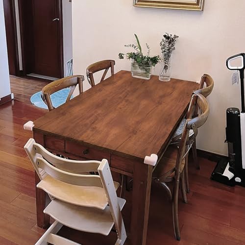 Wood Grain Contact Paper Peel and Stick Wallpaper for Cabinets Furniture - color: Reddish Brown, size: 17.7" x 393"