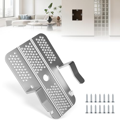 32 Pack Drywall Repair Clips,Easy Install Drywall Clip, Drywalls Patch Clip - color: Silver-32
