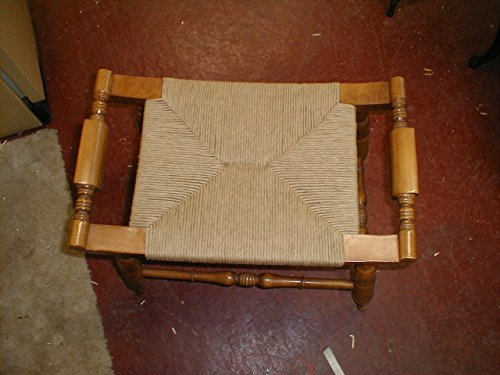 Fibre Rush Seating Kit with Full Color Instructions by Ed Hammond, 350' Coil of 5/32 Fiber Rush Kraft Brown, Plus a Peg and a Wedge (5/32 (350')