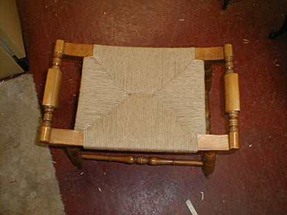Fibre Rush Seating Kit with Full Color Instructions by Ed Hammond, 350' Coil of 5/32 Fiber Rush Kraft Brown, Plus a Peg and a Wedge (5/32 (350')