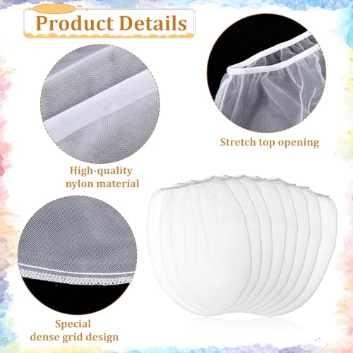 60 Pcs Paint Strainer Bags, 5 Gallon Fine Mesh Filter Bag