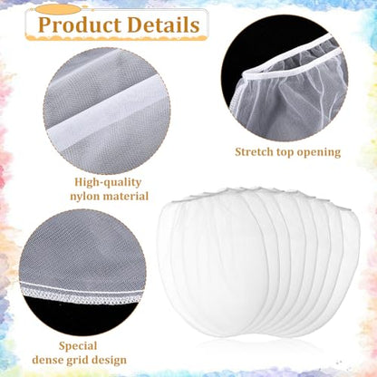 60 Pcs Paint Strainer Bags, 5 Gallon Fine Mesh Filter Bag
