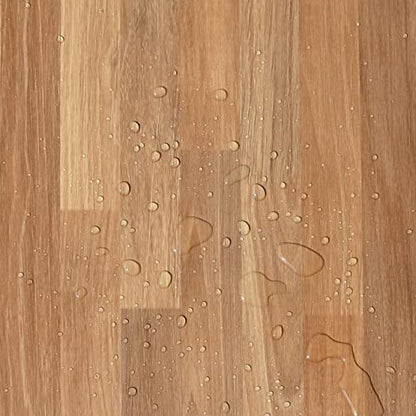 MelunMer Wood Peel and Stick Wallpaper Wood Plank Contact Paper 15.7”×276” - color: Brown, size: 276"×15.7"