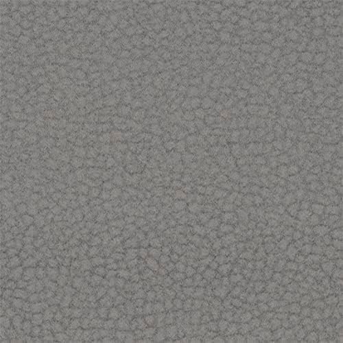 LJH Luxury Leather Grain Microsuede Upholstery Fabric AC Carabu, Cement 77 - color: Cement 77, size: 2 Yard (54" x 72") continuous yards