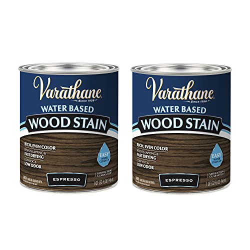 Varathane Espresso Wood Stain - color: Espresso, size: 1 Quart (Pack of 2)