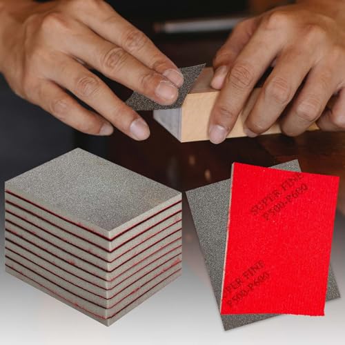 Sanding Sponge Set, 20 Pcs 500-600 Grit Sanding Block Pads - size: 500-600 x 20pcs