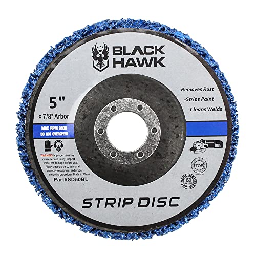 BHA 5" x7/8" Easy Strip Discs for Paint & Rust Removal - 5 Pack - style: 5” x 7/8”