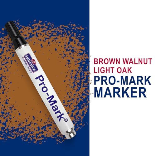Mohawk Finishing Products Pro-Mark Capillary Marker, Brown Walnut/Light Oak M267-0252, 1 Count - color: Brown Walnut Light Oak
