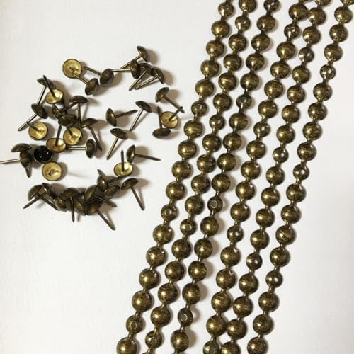 10Meters Upholstery Tacks Strips/Nailhead Trims(D:9.5mm Antique) - color: Antique, size: 9.5mm
