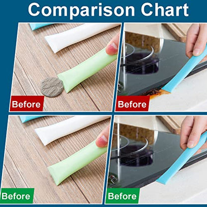 Litoexpe 6 Pieces Non-Scratch Plastic Scraper Tool Set