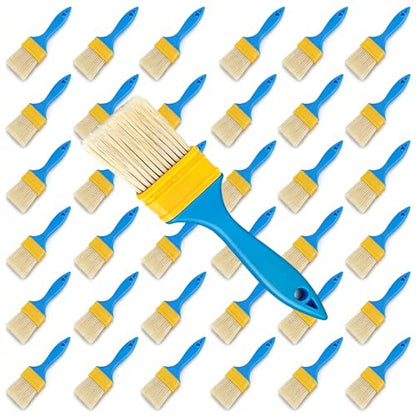 2 Inch Paint Brush Set - 40-Count Chip Brushes