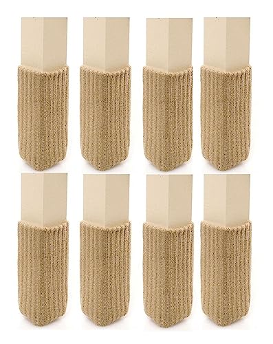 Furniture Sock Floor Protectors, The Original Furniture Sock (tan, Medium) Barstool Leg Wood Floor Protection - color: Tan, size: Medium