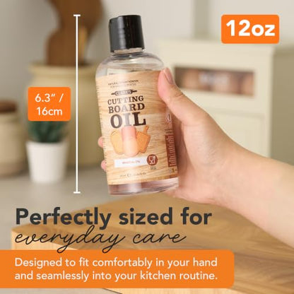 CLARK'S Food Grade Mineral Oil 12 oz, Butcher Block Conditioner - Unscented - style: Unscented - 12 Oz