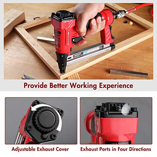 Arrow Pneumatic Staple Gun, Air Stapler with 3750 Pieces T50 Staples