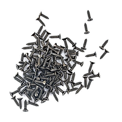40Pcs Small Antique Hinges Bronze Jewelry Box Hardware for Wooden Boxes - color: Bronze