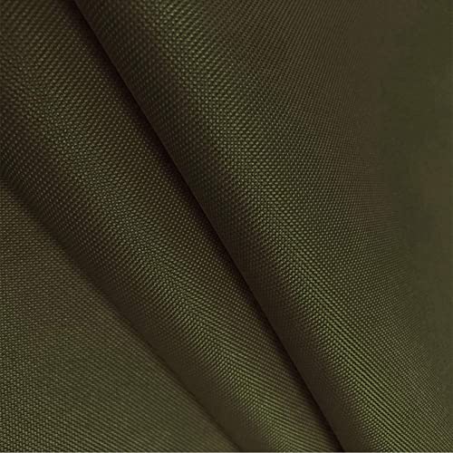 Waterproof Canvas Fabric by The Yard 600D Upholstery Outdoor Fabric 58”W - color: Army Green, size: 3 Yards 58" x 108"