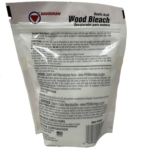 Savogran - 12oz Oxalic Acid Wood Bleach, presentation may vary. - size: 12 Ounce (Pack of 1)