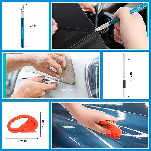 DIYSELF 19 Pcs Window Tint Kit, Window Tint Tools with Squeegee for Cars - size: 19-Pack
