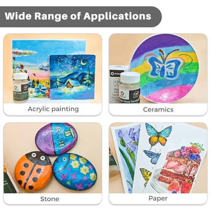 Artecho Gloss Varnish for Acrylic Painting