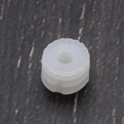 Create idea 100Pcs M4x8mm Hinge Expansion Dowels Plastic Expansion Dowels 3mm White Hinge Dowel Inserts Accessories for Cabinet Cupboard 8.8x8mm