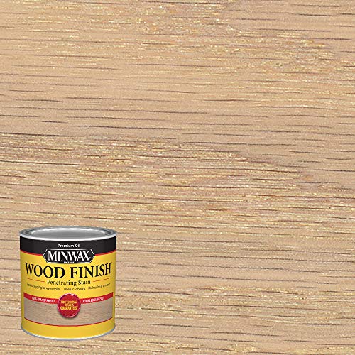 Minwax 226004444 Wood Finish, Pickled Oak, 1/2 Pint - color: Pickled Oak, size: 0.0625 Gallon