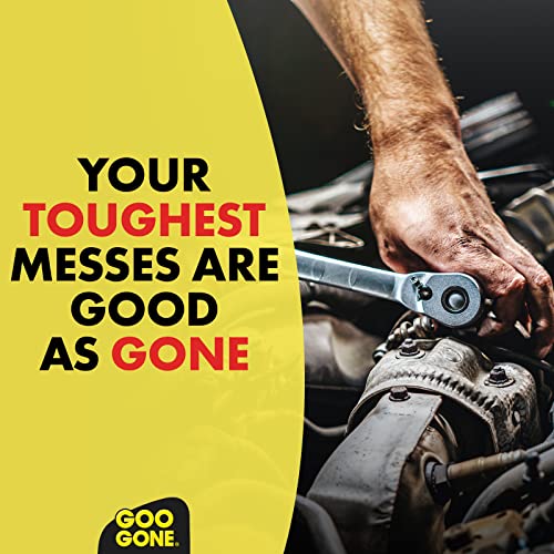 Goo Gone Pro-Power Spray Gel Adhesive Remover - Surface Safe, Great Cleaner, No Harsh Odors, Removes Stickers, Can Be Used On Tools, 24 Ounce, 2 Pack with Scraper Tool - size: 24 Fl Oz (Pack of 2)