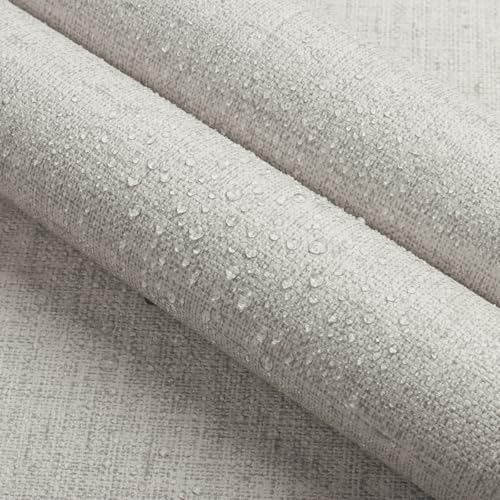Grasscloth Peel and Stick Wallpaper Beige and Gray 15.7in x 393.7in - color: Beige Gray, size: 15.7"W x 393.7"L
